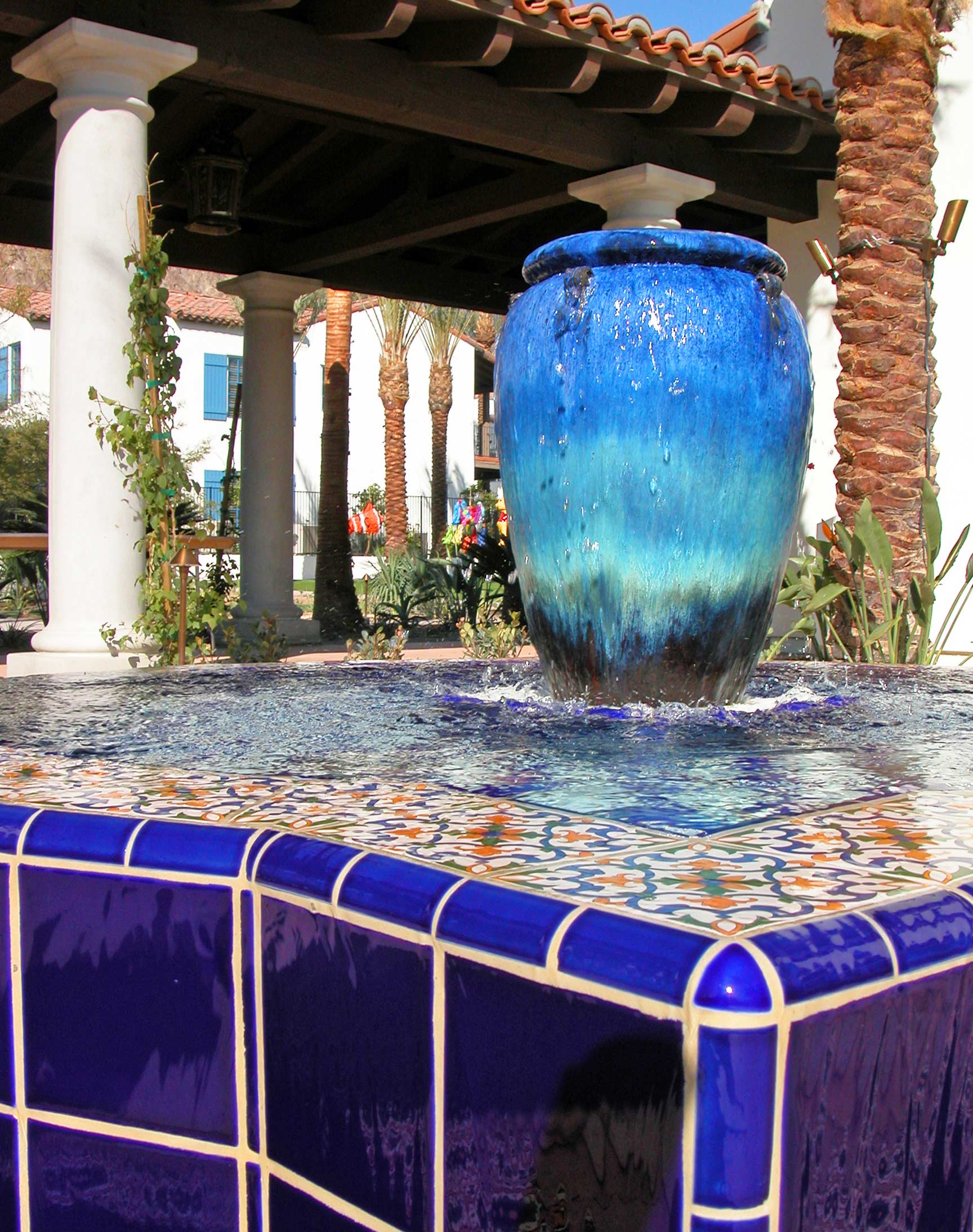 Community Development Talavera Fountain