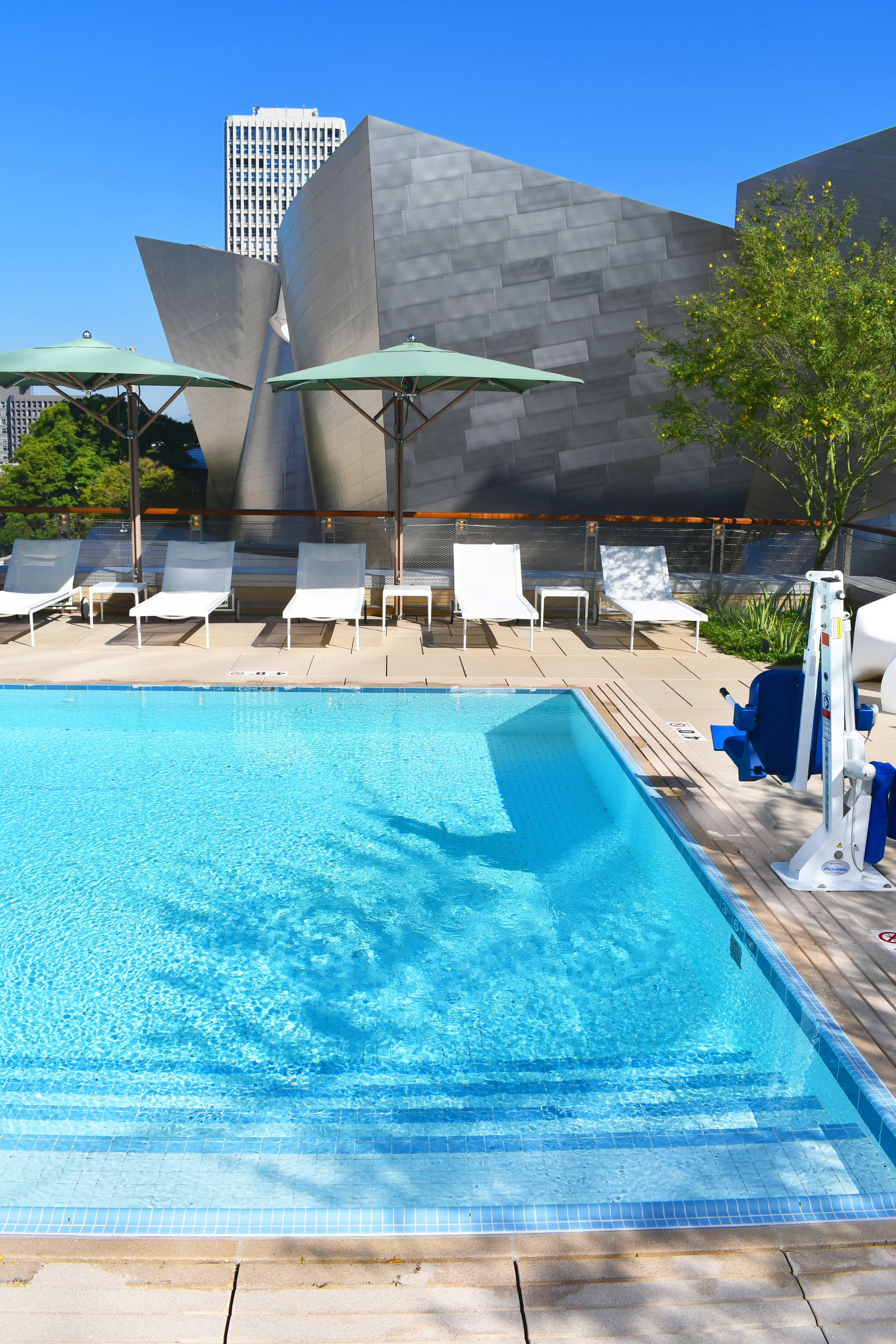 Hospitaltiy and Resort Pool and ADA Acess