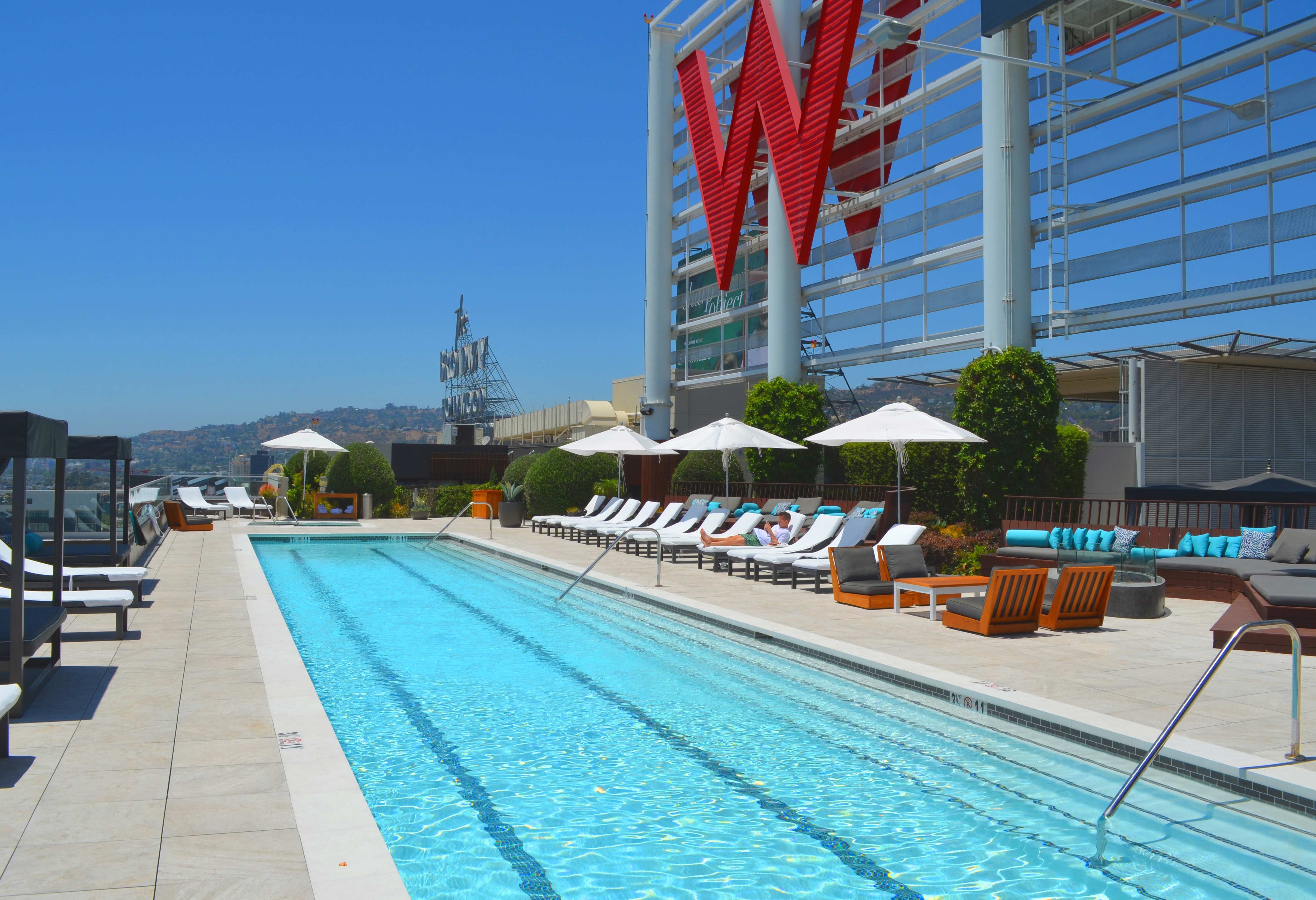 Hospitaltiy and Resort Pool and Hotel Building