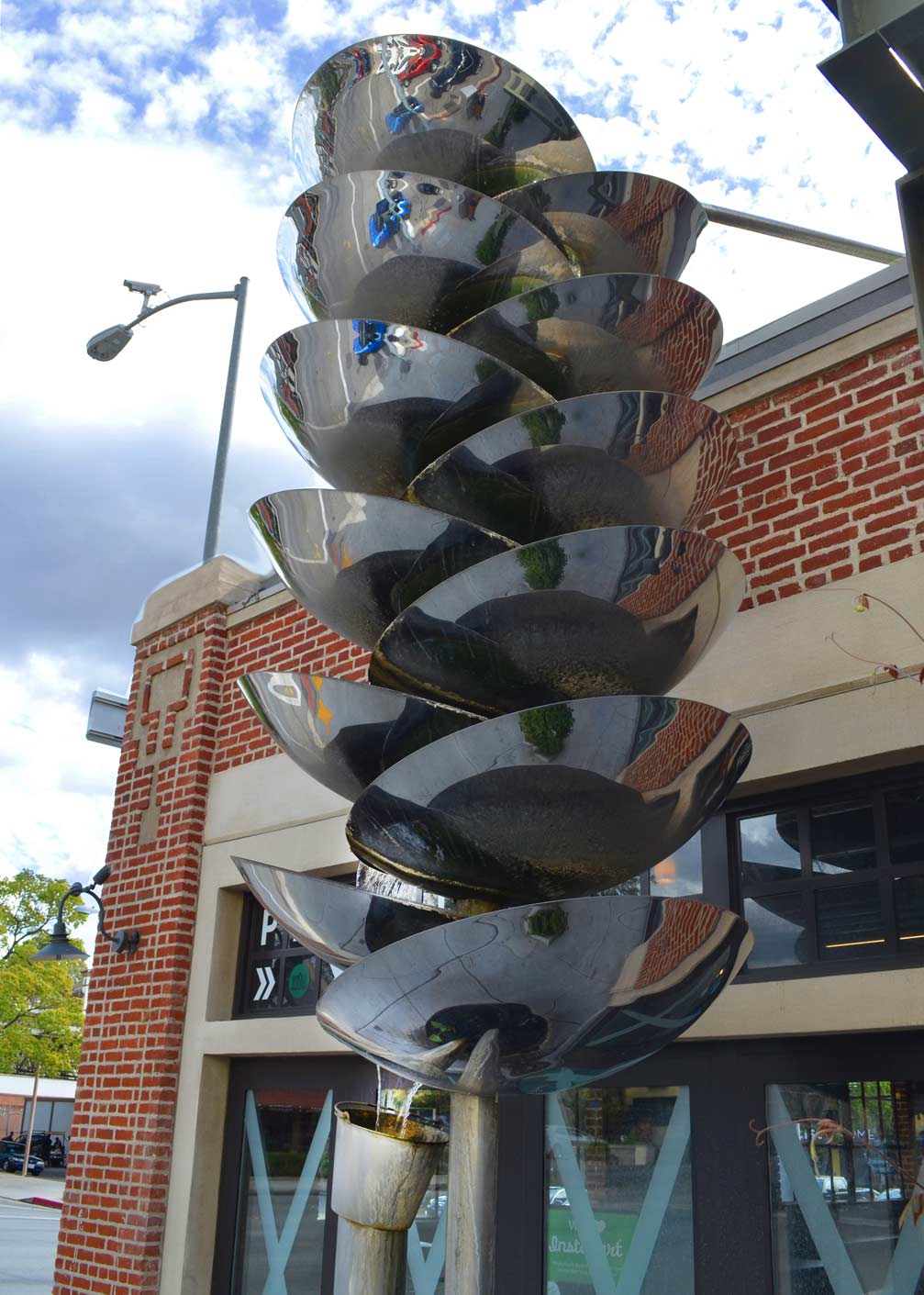 Public Art installation outdoors